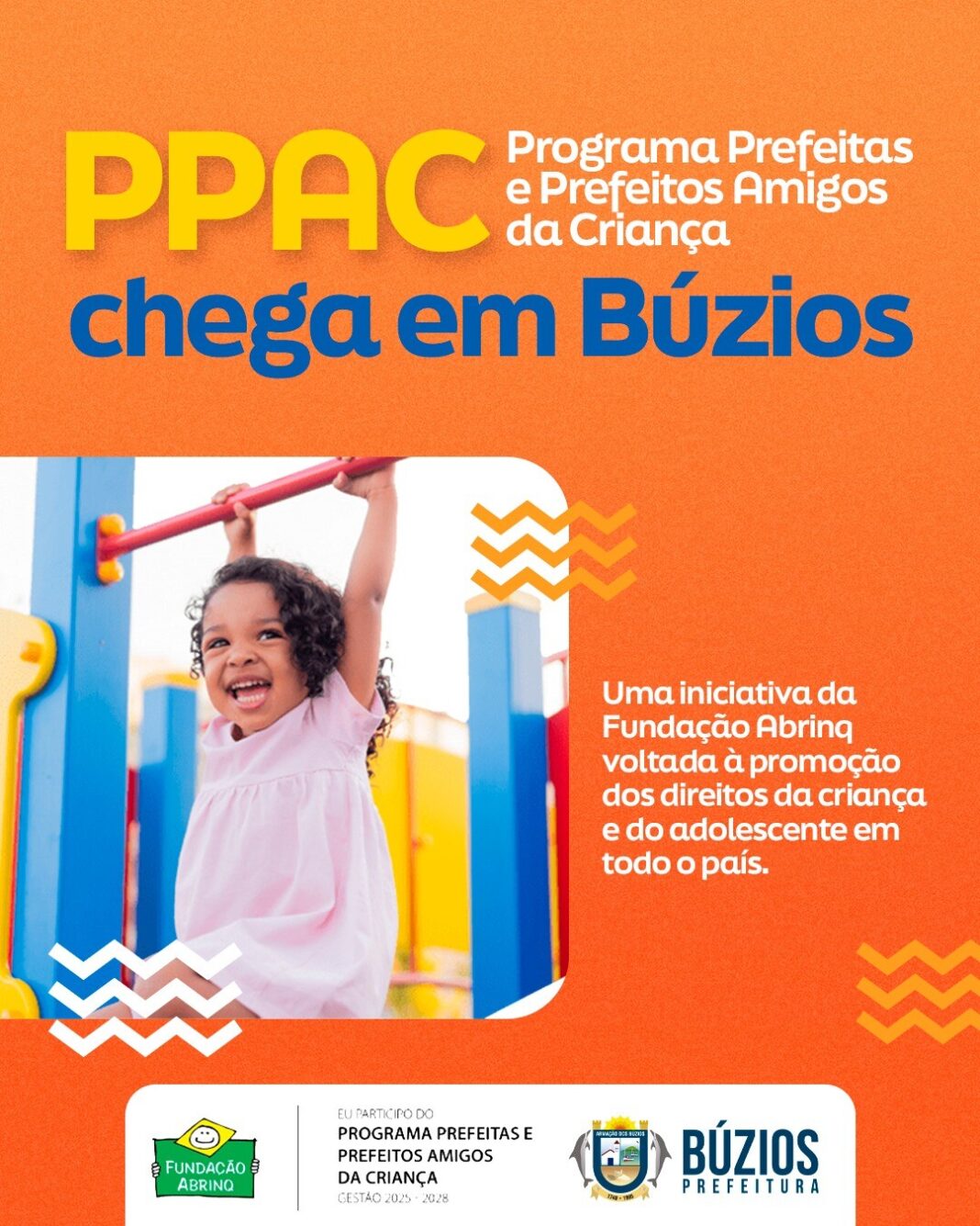 Búzios fortalece compromisso com políticas para infância e adolescência ao aderir ao PPAC
