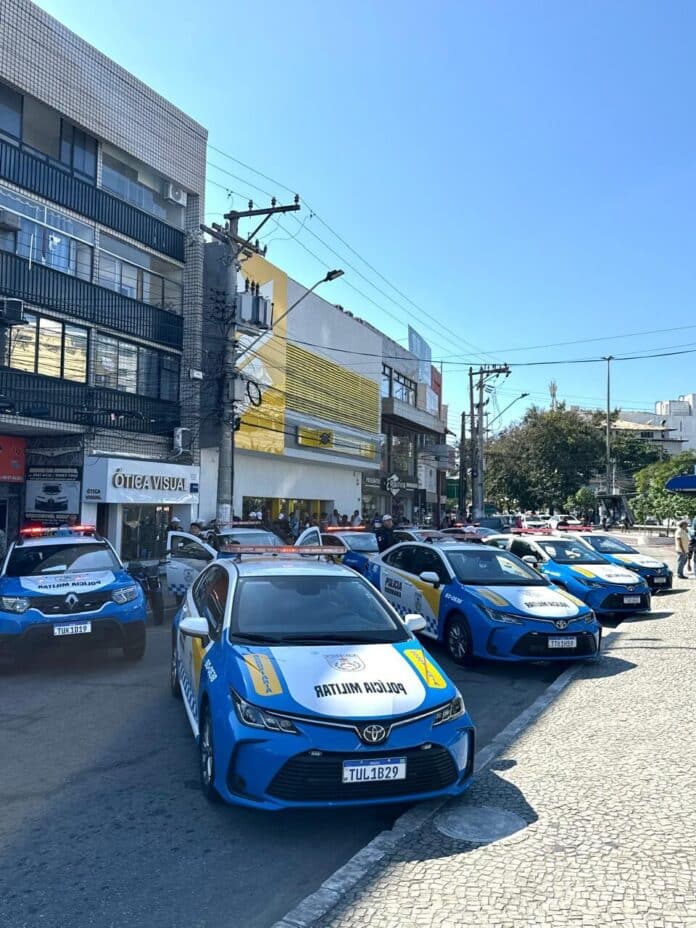 Búzios recebe novas viaturas da Polícia Militar e reforça parceria com o Governo do Estado