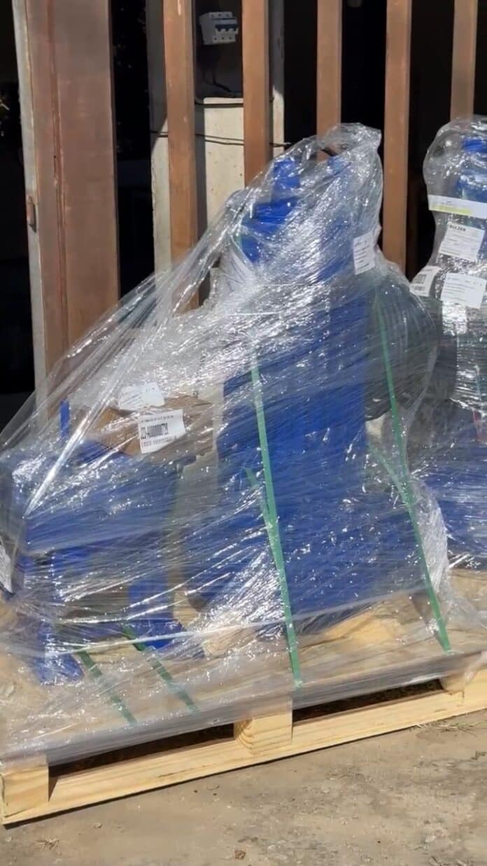 Búzios recebe três novas bombas hidráulicas para ajudar a prevenção de alagamentos em Manguinhos e Cem Braças
