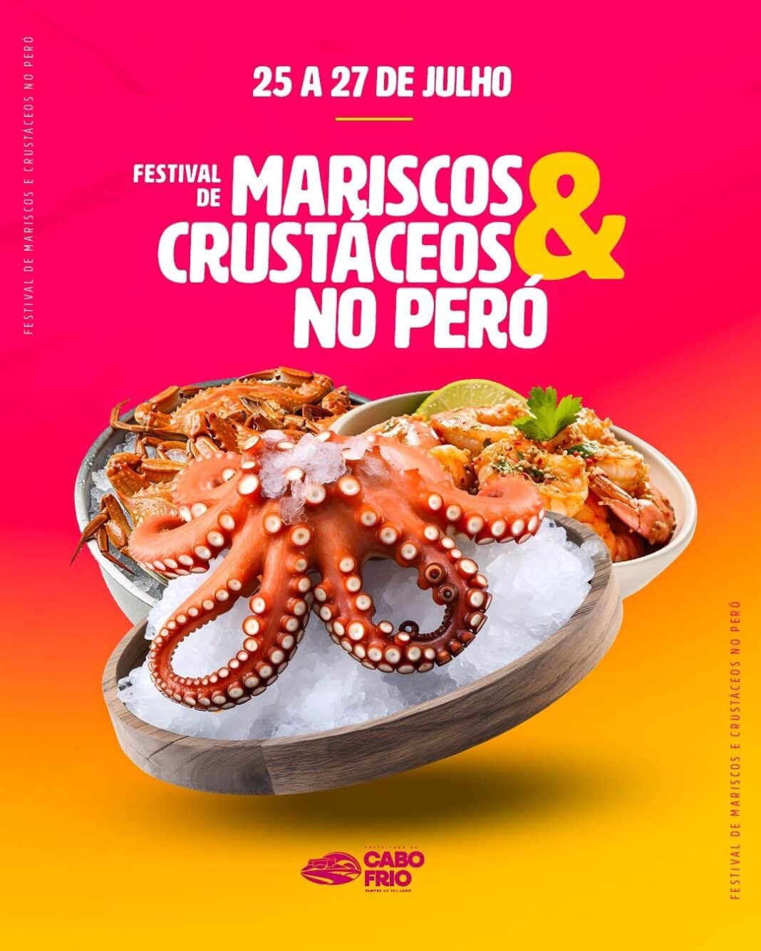 Festival do Marisco e Crustáceos movimenta o Peró neste fim de semana