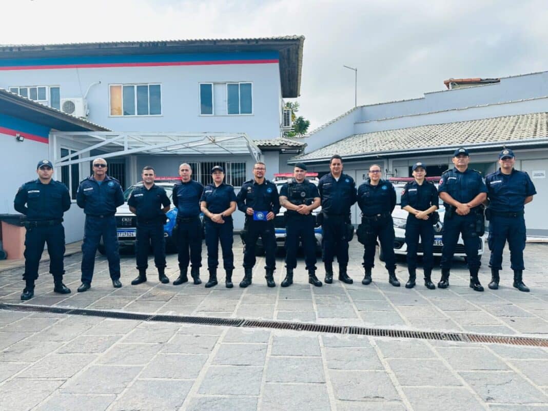 Guarda Civil de Cabo Frio visita corporação de Maricá para conhecer avanços na segurança pública