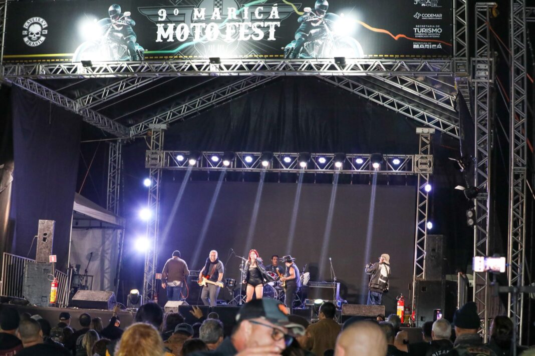 Maricá Moto Fest agita Itaipuaçu com muito rock e motociclismo no segundo dia de evento