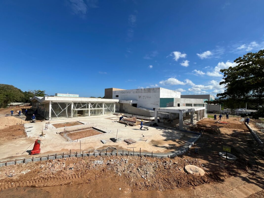 Obras do Centro de Educação e Cultura de Saquarema avançam