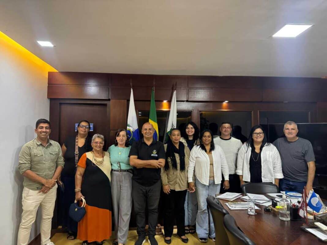 Prefeito Fábio do Pastel recebe representantes do Conselho Municipal dos Direitos da Pessoa Idosa