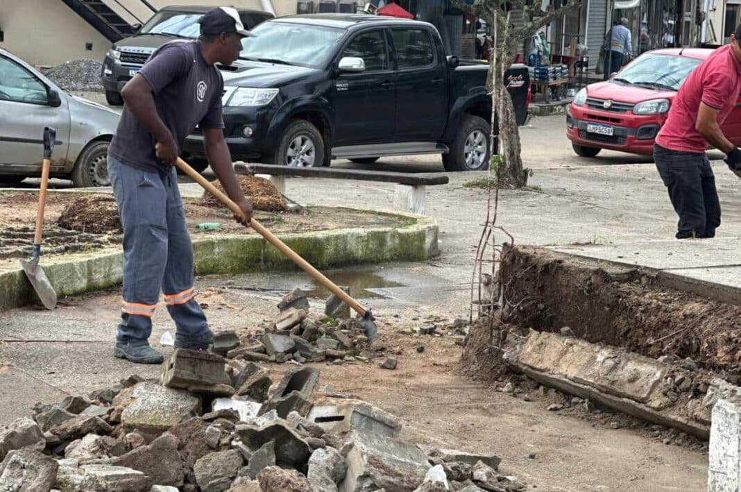 Prefeitura aldeense inicia obras de revitalização da Praça do Balneário 