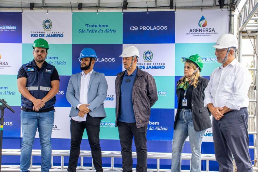 Prefeitura e Prolagos inauguram ampliação da Estação de Tratamento de Esgoto