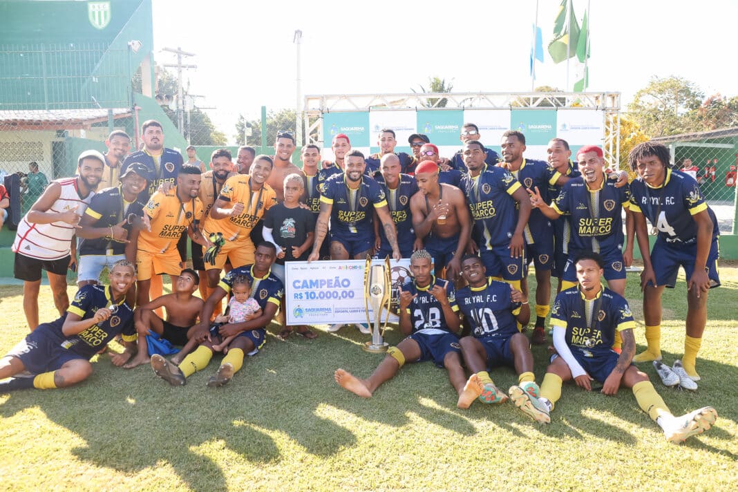 Royal F.C. conquista título da Série B do Campeonato Municipal de Futebol Amador em Saquarema