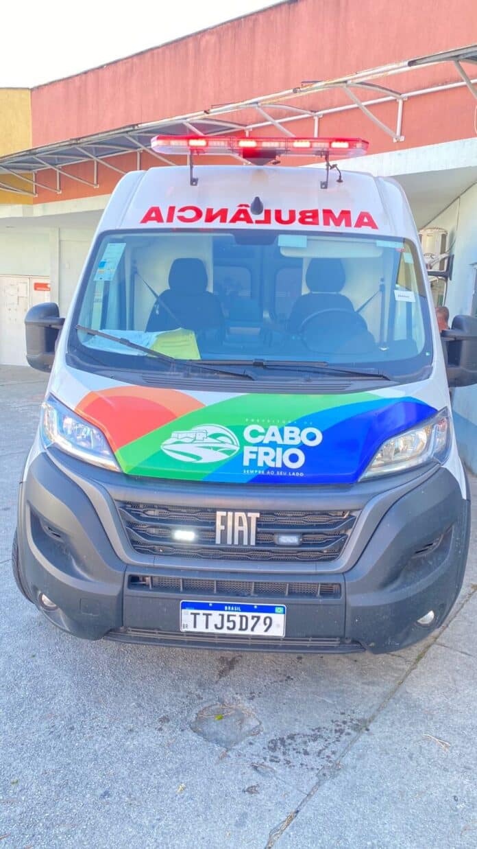 Secretaria de Saúde de Cabo Frio apresenta novas ambulâncias e equipes médicas de emergência neste sábado (5)