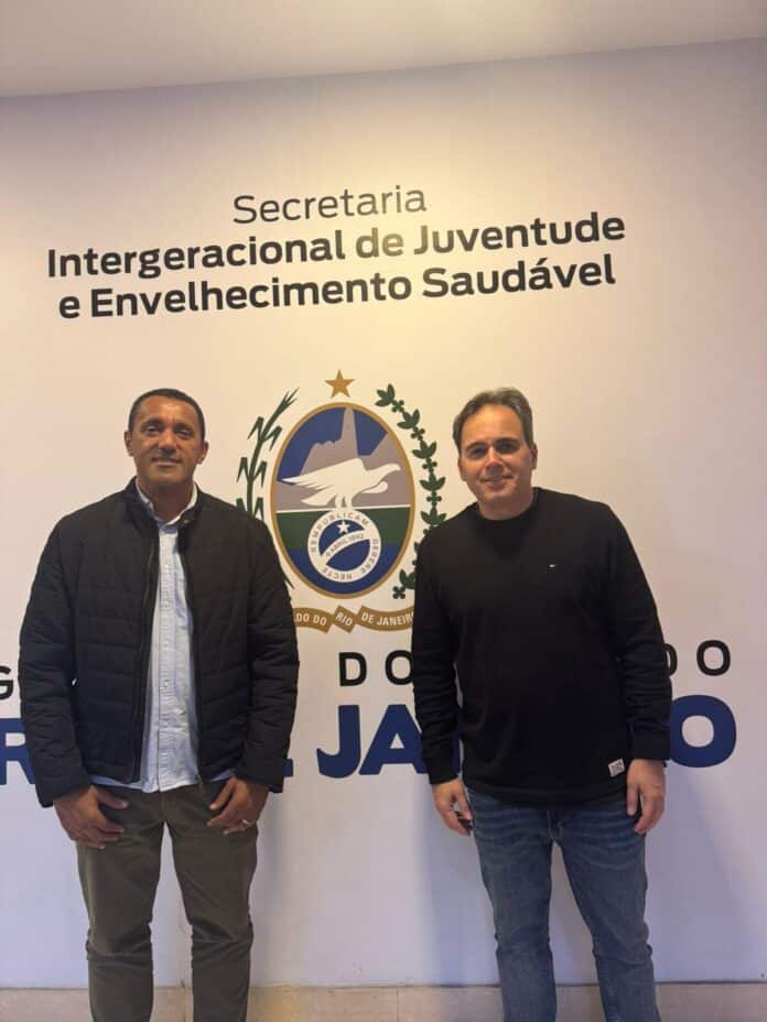 Secretário do Idoso de Búzios se reúne com representante do Projeto 60+ Reabilita, do Governo do Estado