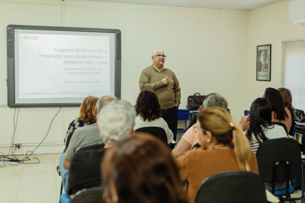 Servidores participam de encontro do Instituto de Seguridade Social de Maricá (ISSM) sobre pré-aposentadoria
