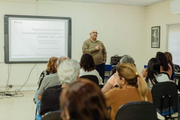 Servidores participam de encontro do Instituto de Seguridade Social de Maricá (ISSM) sobre pré-aposentadoria
