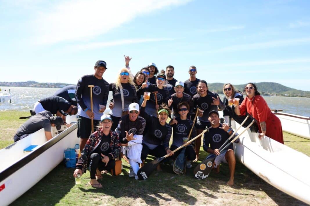 Aloha Triângulo de Fogo se despede com emoção e ventos fortes na Lagoa das Palmeiras, em Cabo Frio