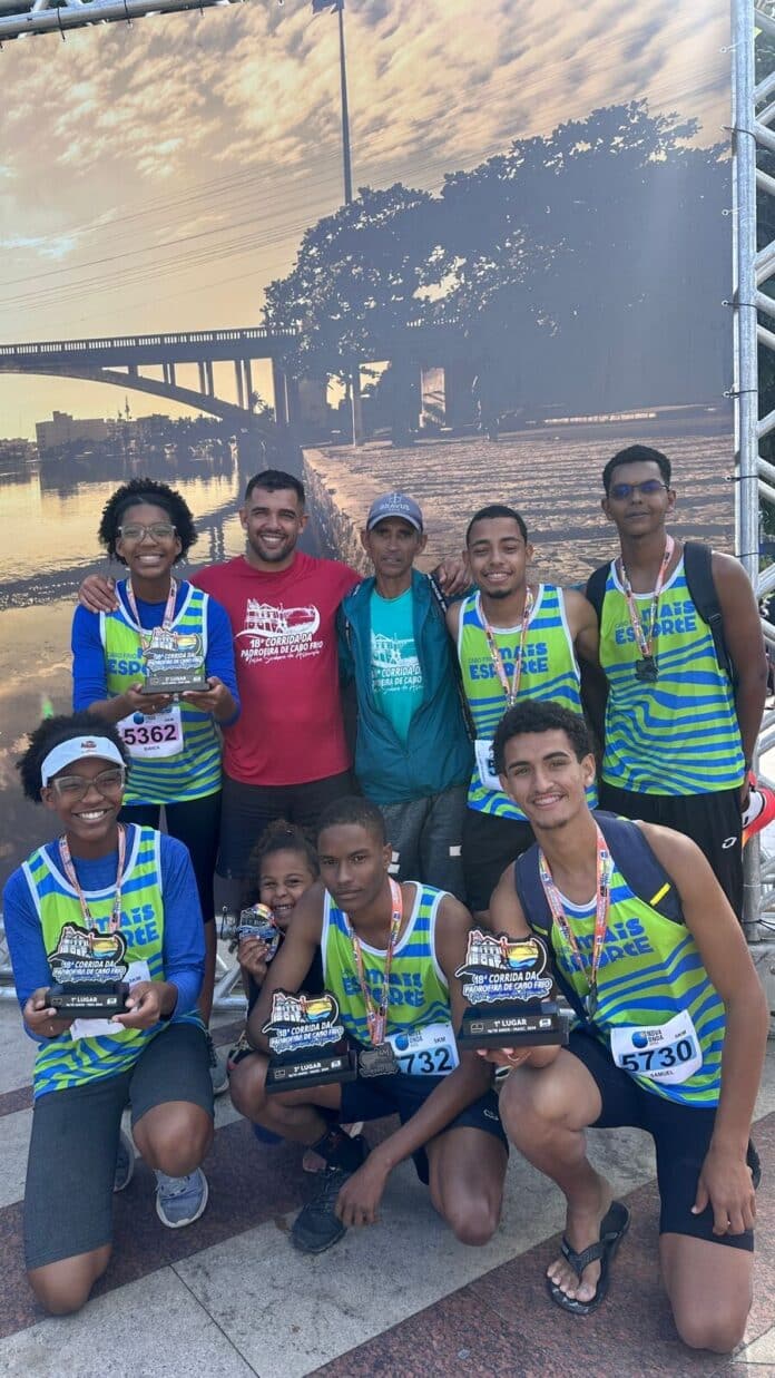 Atletas do projeto Cabo Frio + Esporte brilham na corrida da Padroeira