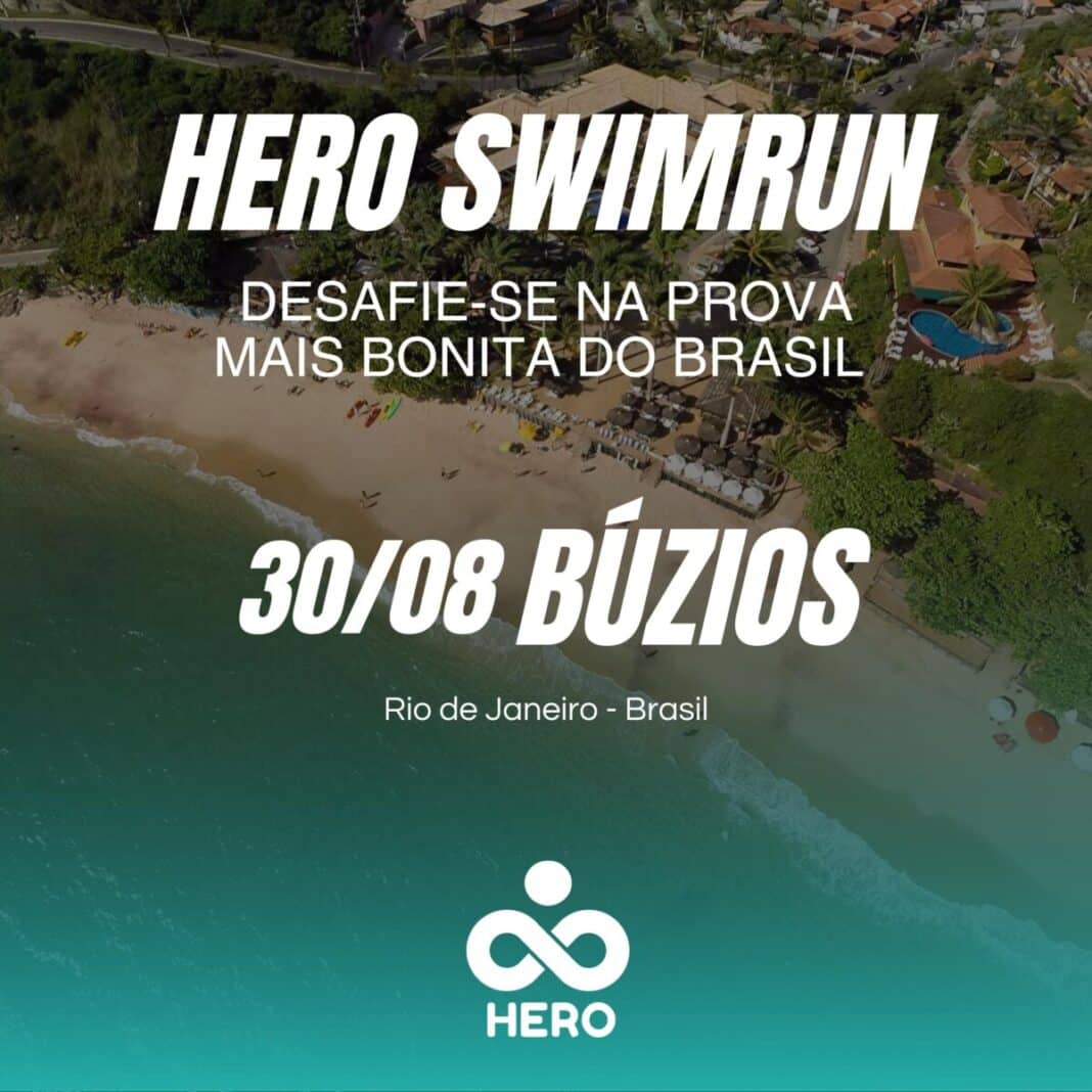 Búzios recebe a 6ª edição do Hero SwimRun, a prova mais bonita do Brasil