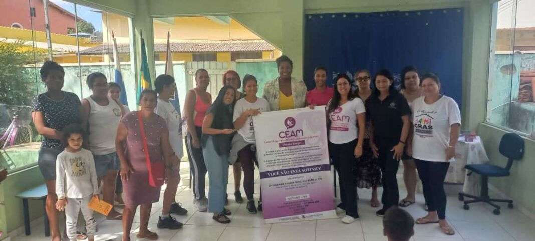 CEAM Daiana Borges realiza roda de conversa no CRAS Balneário
