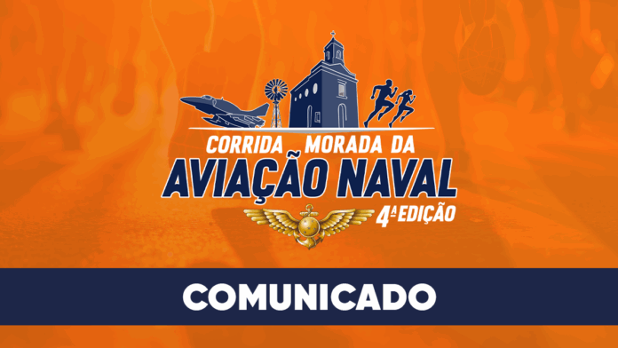 COMUNICADO - Corrida Morada da Aviação Naval reabre inscrições para prova kids nesta segunda-feira (18/08)