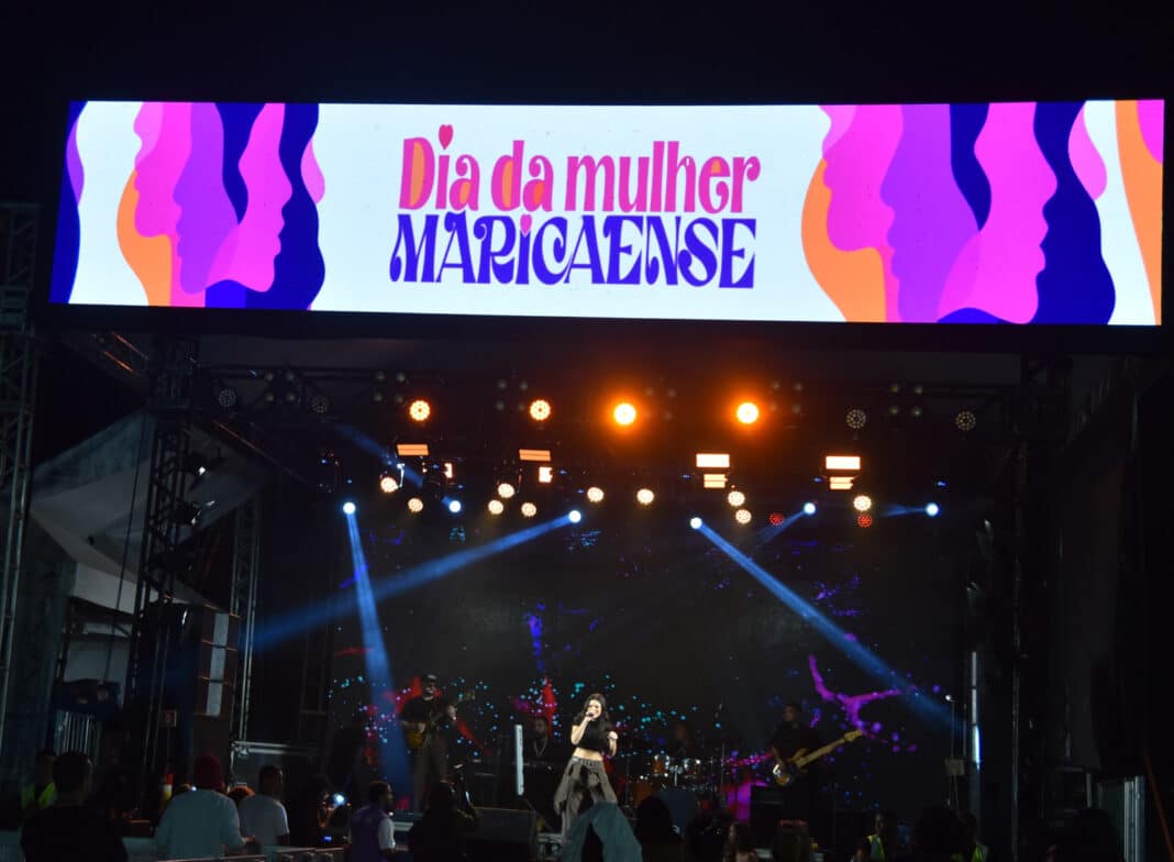 Comemoração do Dia da Mulher Maricaense: shows de Lavínia Guimarães e Lary agitam o público na Arena da Barra