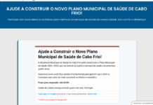 Plano Municipal de Saúde de Cabo Frio tem nova etapa de consulta popular com link disponível no site oficial da Prefeitura Plano Municipal de Saúde de Cabo Frio tem nova etapa de consulta popular com link disponível no site oficial da Prefeitura