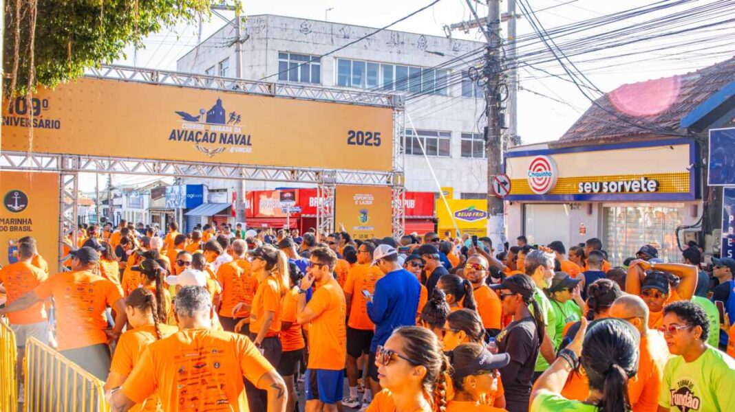 São Pedro da Aldeia reúne civis e militares na 4ª Corrida Morada da Aviação Naval