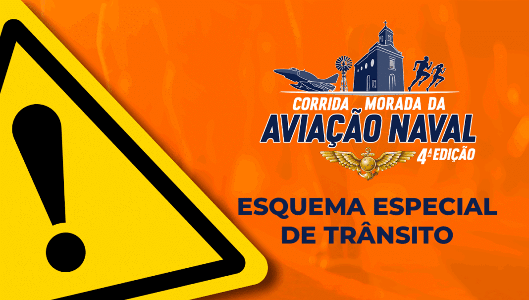 São Pedro da Aldeia terá esquema especial de trânsito para Corrida Morada da Aviação Naval no domingo (24) 