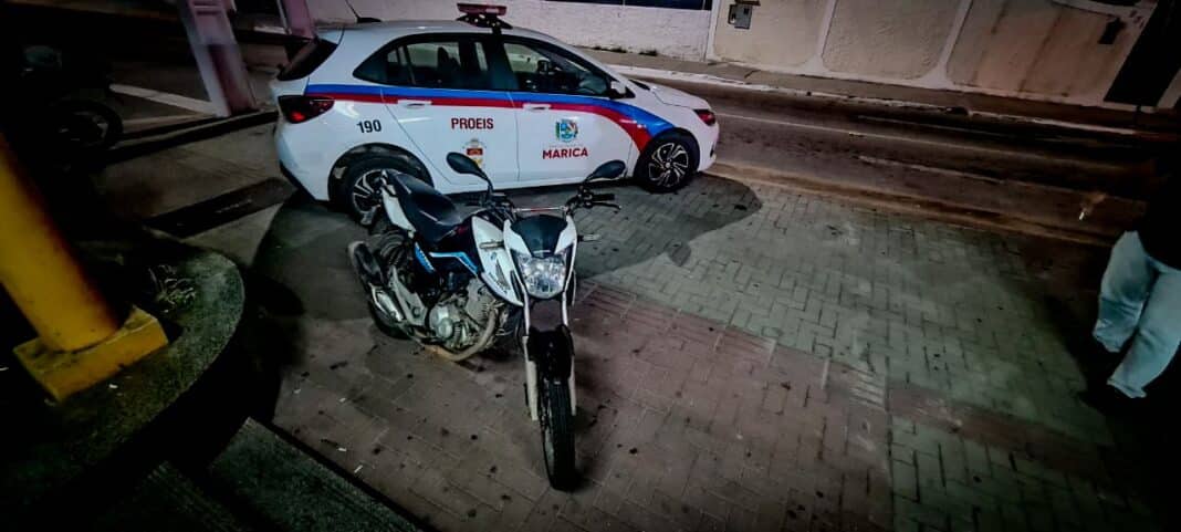 Secretaria de Segurança Cidadã apreende moto com suspeita de clonagem em Inoã