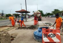 Adequações nas calçadas melhoram acessibilidade Adequações nas calçadas melhoram acessibilidade