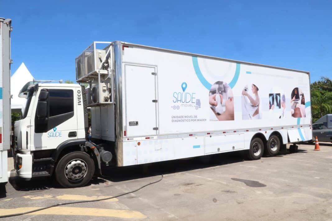 Caminhão da Saúde leva exames de raio-x e ultrassom para a população de Maricá neste sábado (20/09)