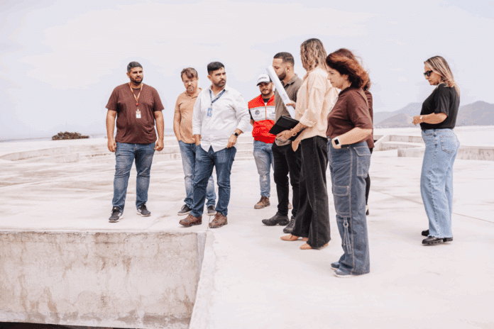 Prefeitura de Maricá realiza visita técnica para retomada das obras do Mirante das Utopias