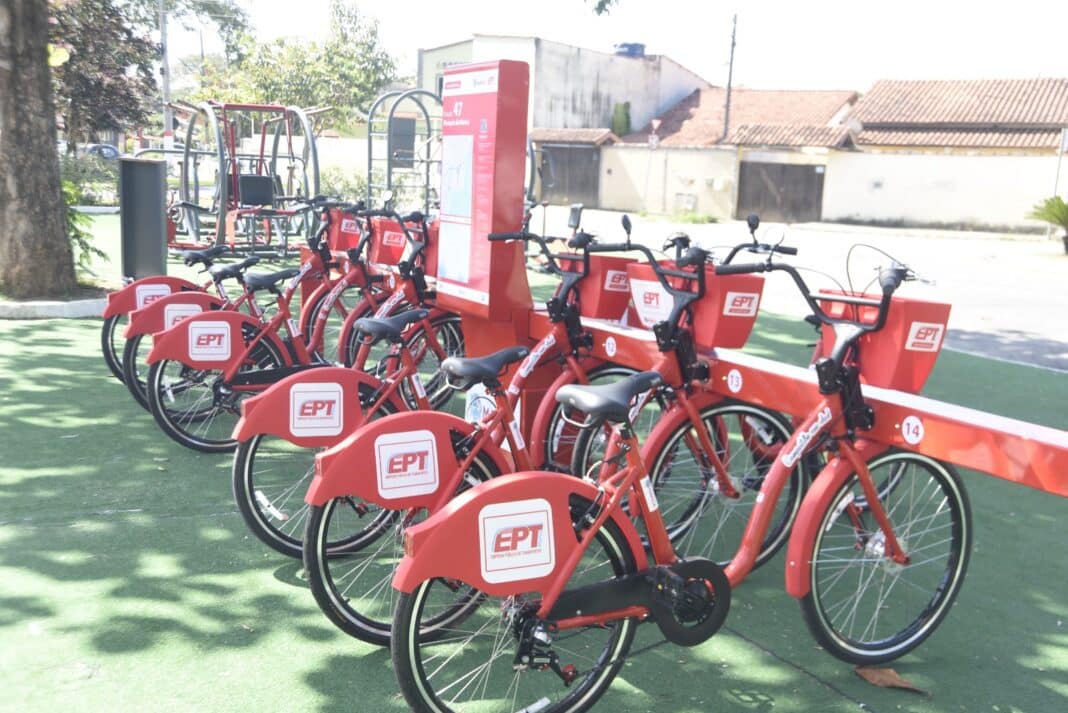 Prefeitura de Maricá inaugura nova estação das bicicletas Vermelhinhas no bairro Marquês