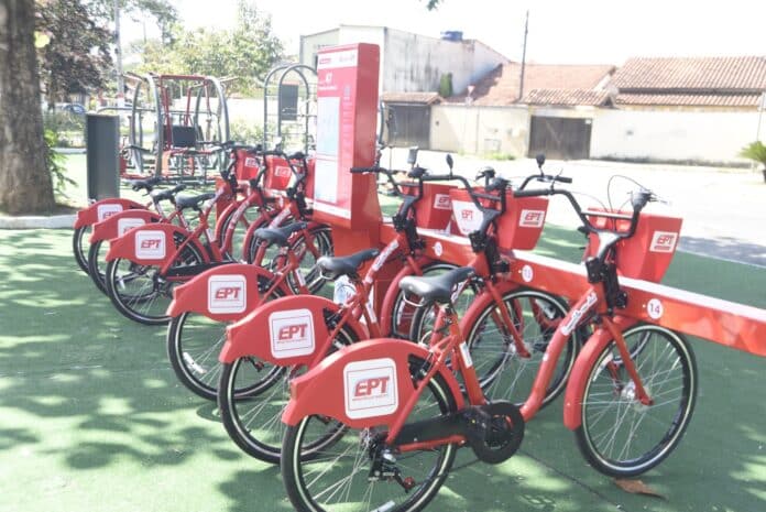 Prefeitura de Maricá inaugura nova estação das bicicletas Vermelhinhas no bairro Marquês
