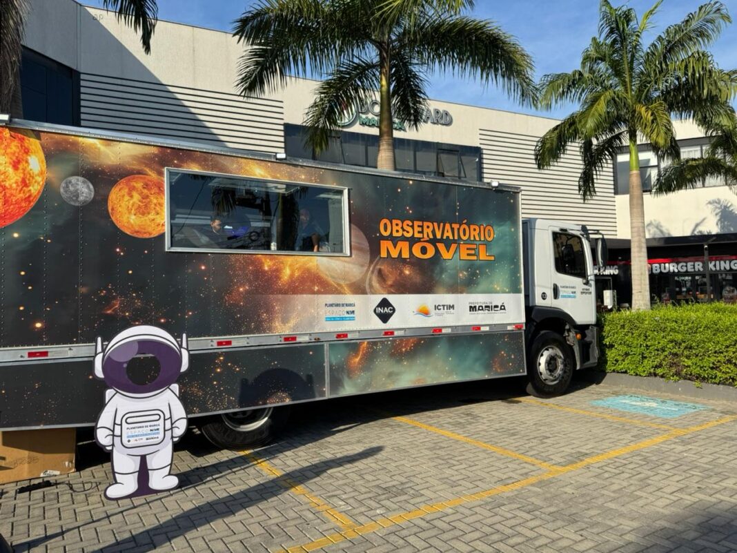 Prefeitura de Maricá promove observação astronômica com Planetário Móvel