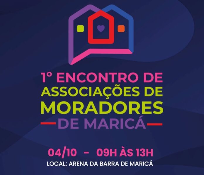 Prefeitura realiza 1º Encontro de Associações de Moradores de Maricá neste sábado (04/10)