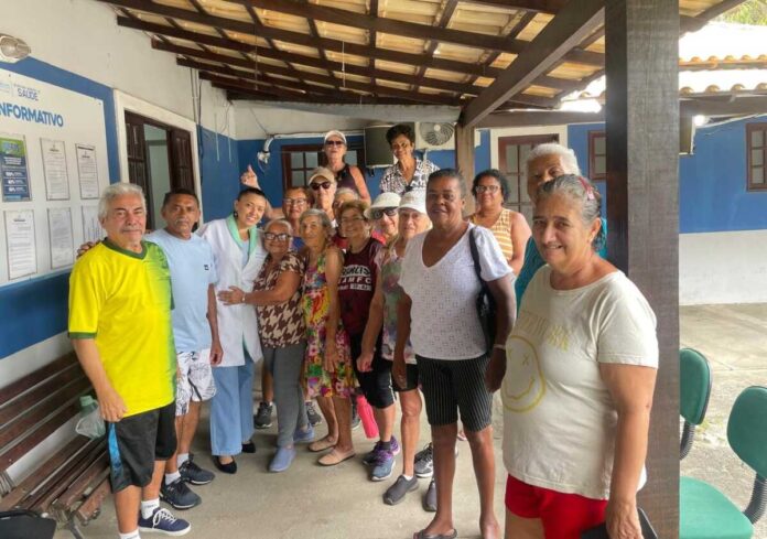 Encontro sobre alimentação saudável reúne idosos na ESF Baixo Grande