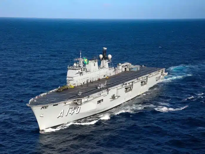 Operação Atlas Anfíbia 2025, Marinha do Brasil aciona o NAM Atlântico entre RJ e ES, mobiliza 3,4 mil militares e exibe poder naval com tecnologia avançada