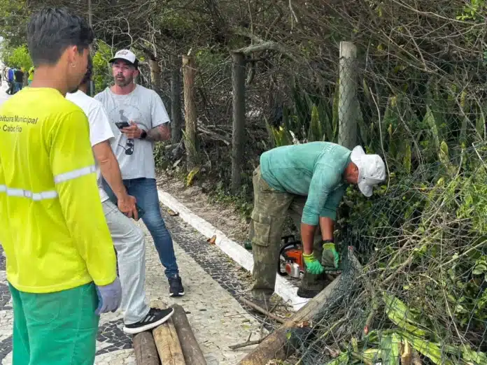 Prefeitura de Cabo Frio reforça proteção da Duna Boa Vista com nova etapa de cercamento, limpeza e ordenamento ambiental