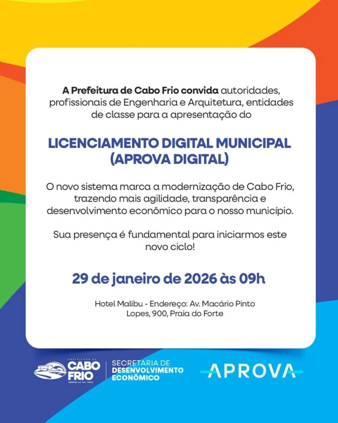 Cabo Frio lança plataforma de serviços digitais para atendimento aos cidadãos