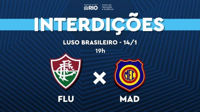 Cariocão 2026: CET-Rio monta operação de trânsito para Fluminense x Madureira, na Ilha do Governador