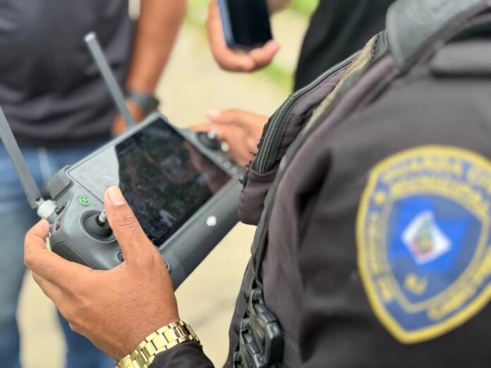Drones da Secretaria de Segurança e Ordem Pública de Cabo Frio auxiliam na identificação de furto de água no município