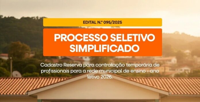 Educação divulga classificação parcial e primeiro grupo de convocados do Processo Seletivo