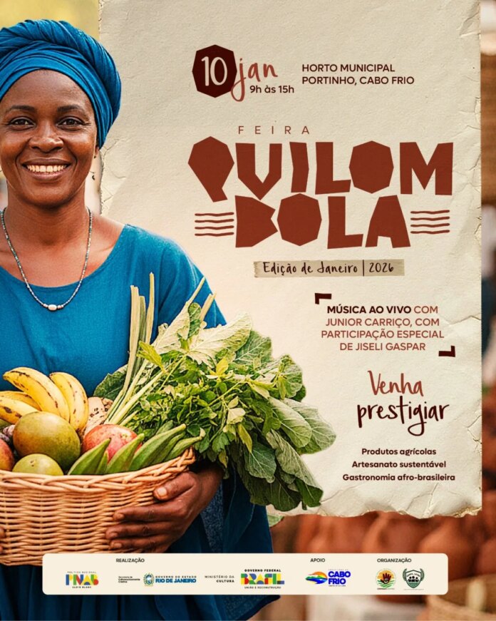 Feira Quilombola retorna ao calendário de 2026 no Horto Municipal