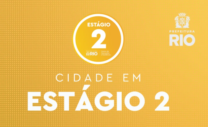 Município do Rio de Janeiro entrou em ESTÁGIO 2 às 08h07 deste domingo, 04 de janeiro de 2026