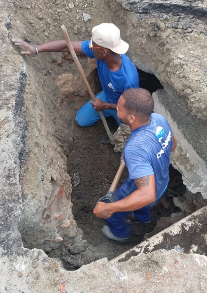 Prefeitura de Cabo Frio realiza intervenção emergencial na Estrada de Búzios após rompimento de caixa de PV