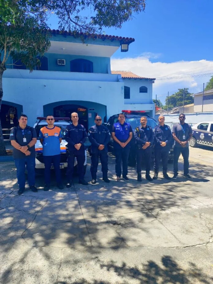 Secretaria de Segurança e Ordem Pública de Cabo Frio recebe coronel da PMERJ para apresentação do sistema estadual de radiocomunicação