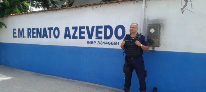 Agentes da Guarda Civil marcam presença nas escolas no retorno do ano letivo de 2026 em Cabo Frio