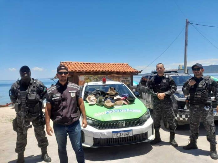 Fiscalização de Posturas apreende material irregular em São Pedro da Aldeia