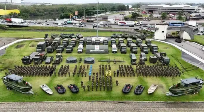 Marinha do Brasil aciona FRIDA no Norte Fluminense após chuvas fortes, 94 militares e 24 meios apoiam Cantagalo e Porciúncula em 8 de fevereiro