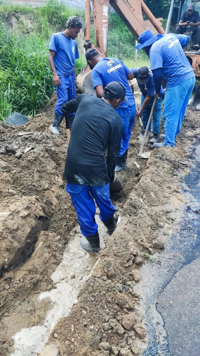 Prefeitura de Cabo Frio realiza intervenção na rede de drenagem na Estrada de Búzios