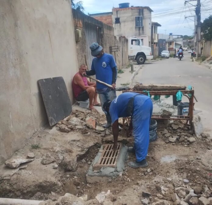 Prefeitura de Cabo Frio realiza intervenções na Rua Luiza da Cunha Marques, no Jardim Esperança