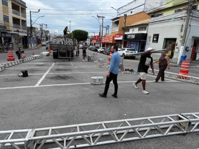 São Pedro da Aldeia intensifica preparativos para o Carnaval 2026