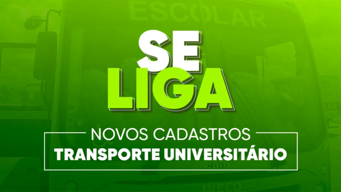 Secretaria de Educação abre novas vagas para o transporte universitário nesta terça-feira (03)